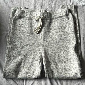 Gray sweatpants joggers